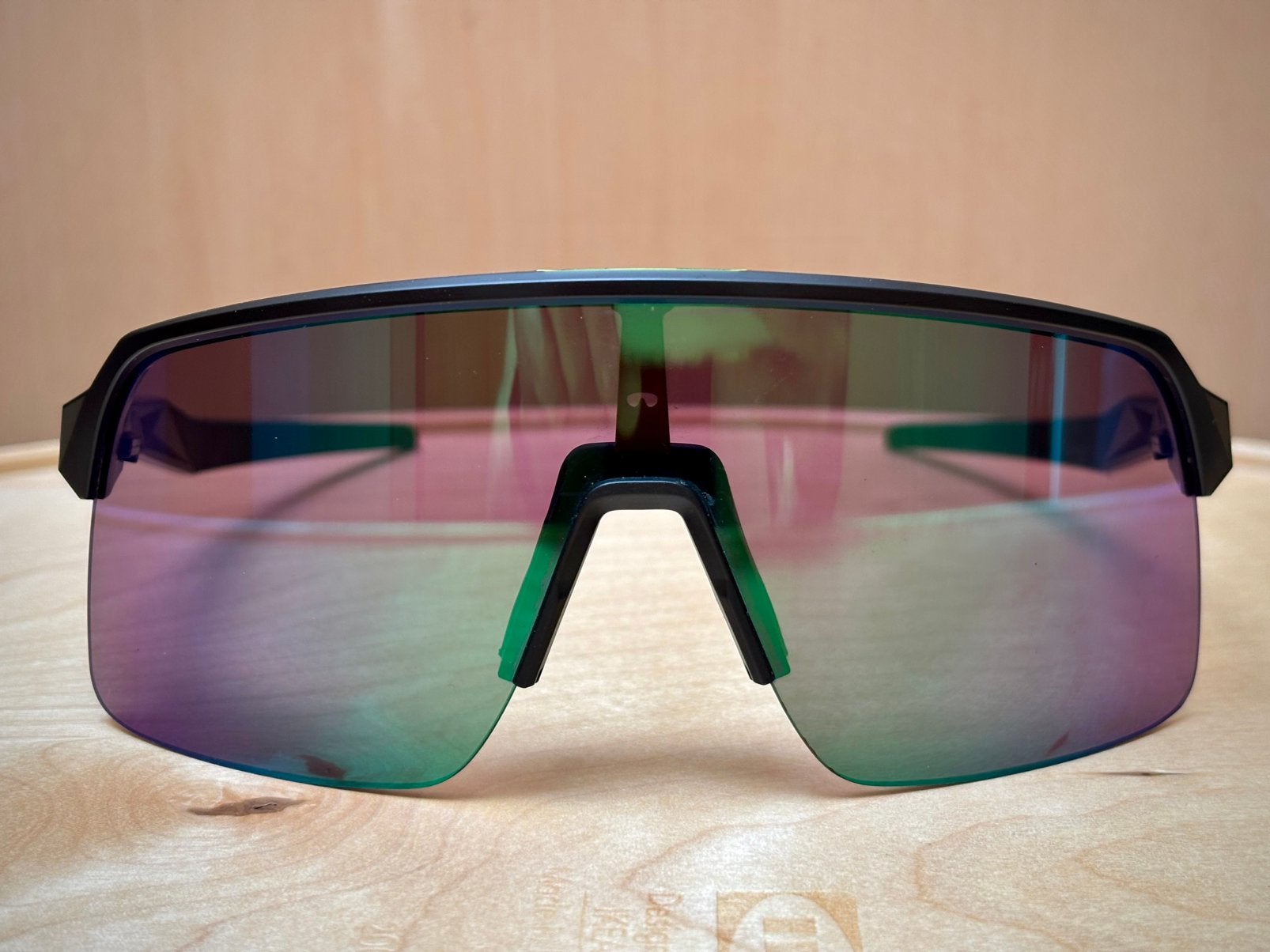 Oakley Sutro Lite, Matte Black, Prizm Road Jade - ZGAN, Ophalen of Verzenden, Zo goed als nieuw, Zwart, Oakley