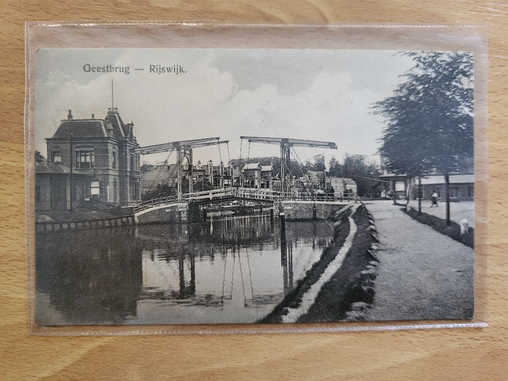 ansicht RIJSWIJK Geestbrug, Verzamelen, Ophalen of Verzenden, Voor 1920, Zuid-Holland