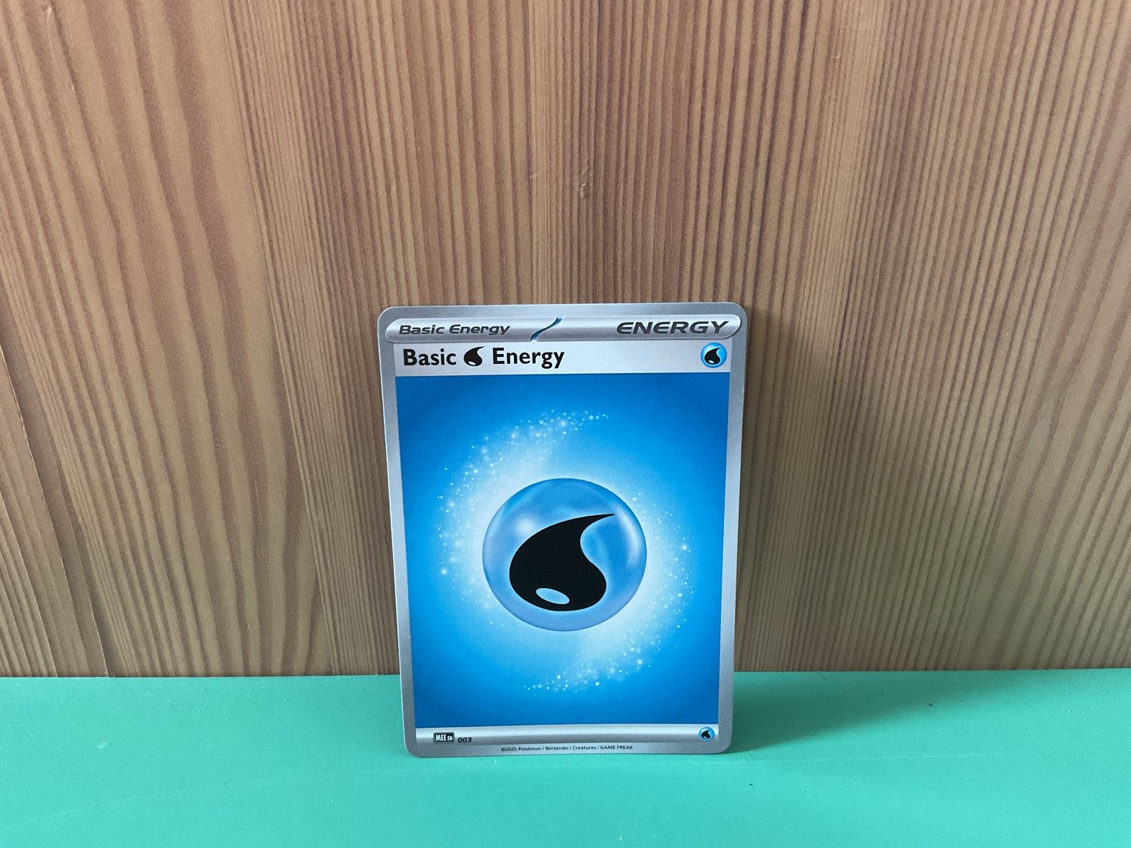 Pokémon TCG Basic Water Energy Kaart, Ophalen, Zo goed als nieuw, Losse kaart