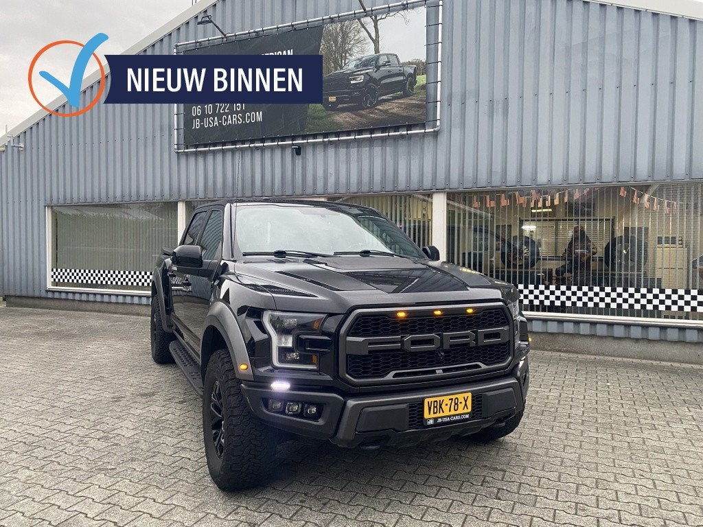 Ford F150 3.5 V6 Raptor Crew Cab Dikke Bak !, Auto's, Automaat, Gebruikt, Euro 6, 4 stoelen