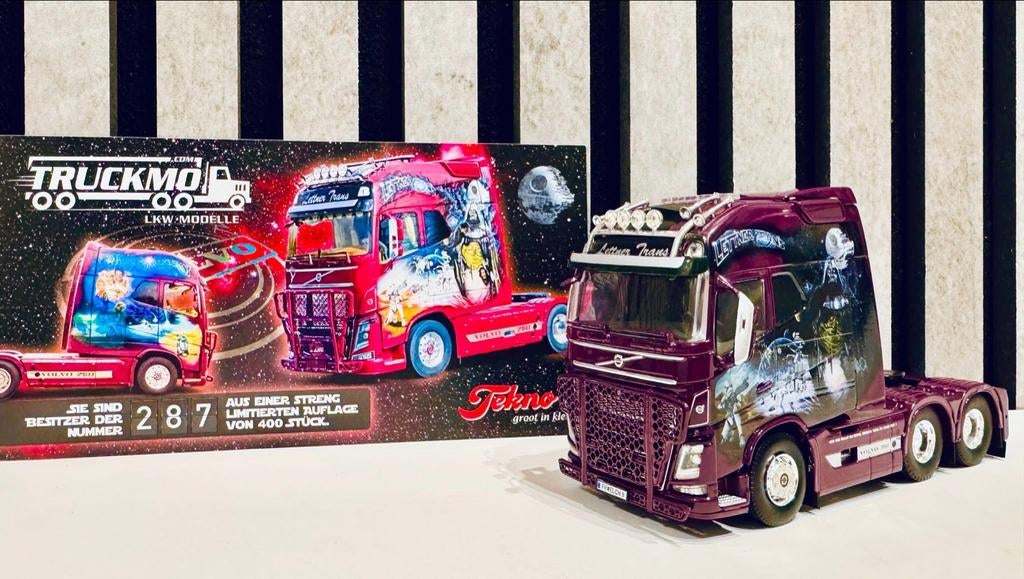 Lettner Austria 2018 Tekno 1:50  (70122), Ophalen of Verzenden, Zo goed als nieuw, Bus of Vrachtwagen, Overige merken