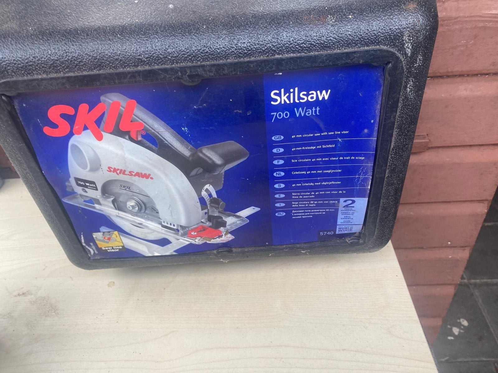 Skilsaw Cirkelzaag 700 Watt - Zo goed als nieuw, Cirkelzaag, 600 tot 1200 watt, Ophalen of Verzenden, Zo goed als nieuw