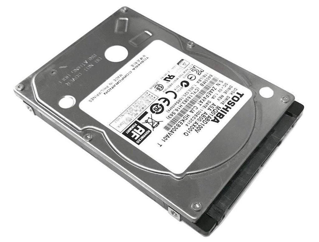 Toshiba MQ01ABD100V 1TB 5400 RPM, Computers en Software, Harde schijven, Intern, Toshiba, Console, Nieuw