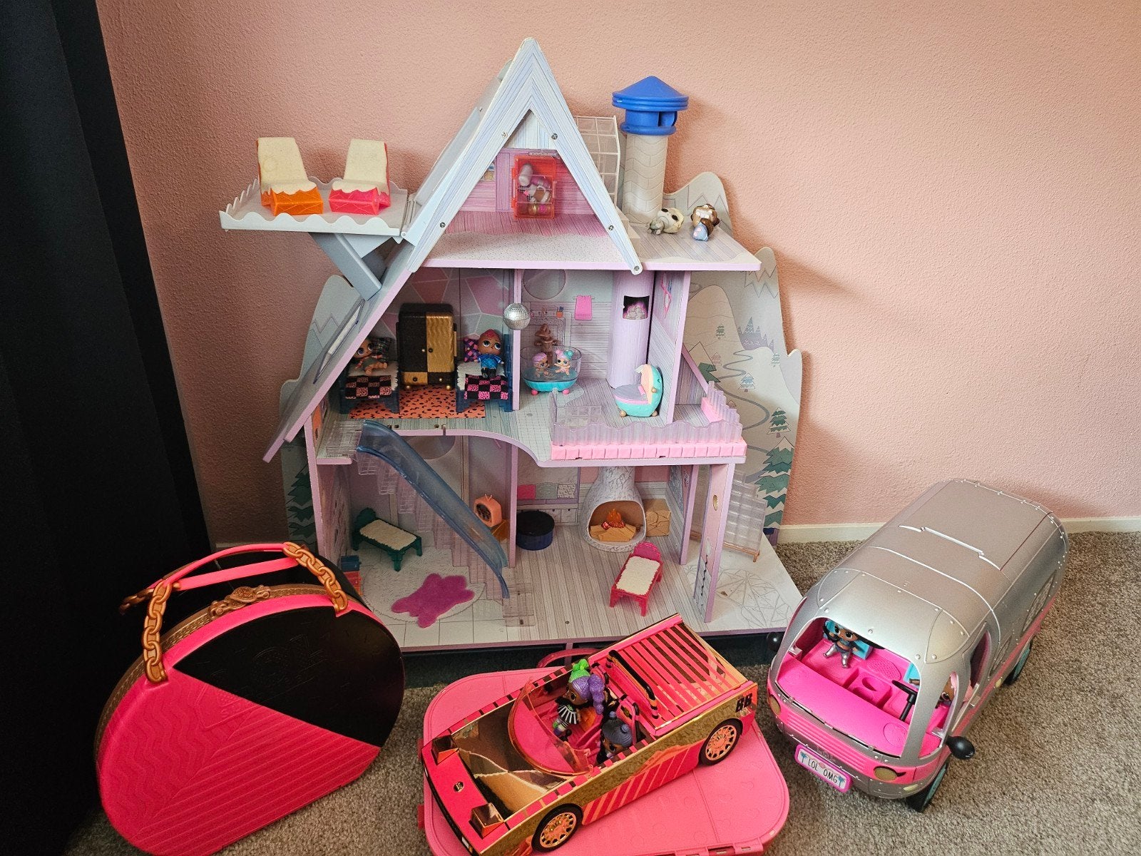 L.O.L. Surprise! Huis, Camper, Auto & Accessoires Koffer, Ophalen, Gebruikt, Overige typen