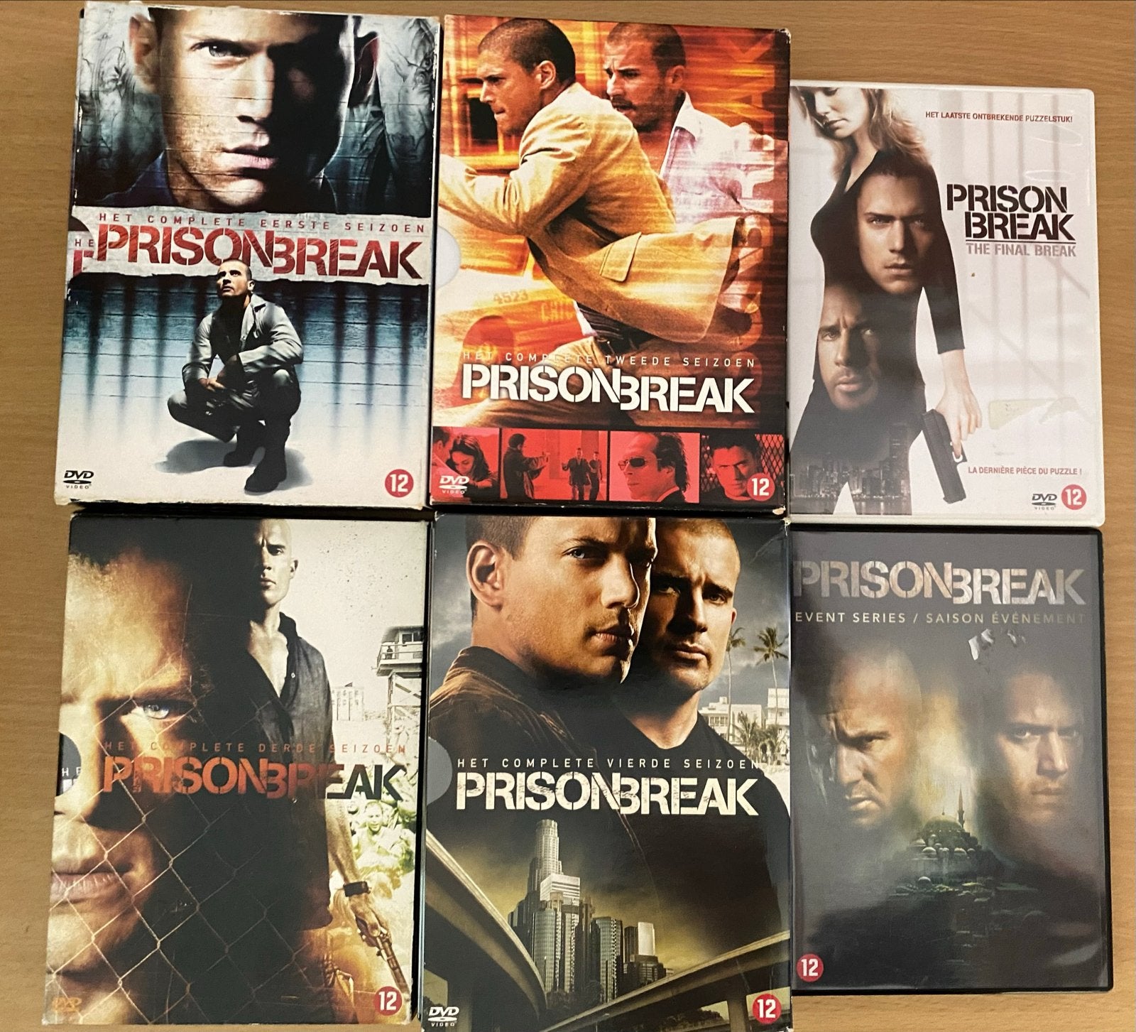 Prison Break Complete Serie + The Final Break DVD Boxset, Nederlands, Ophalen of Verzenden, Actie en Avontuur, Vanaf 12 jaar