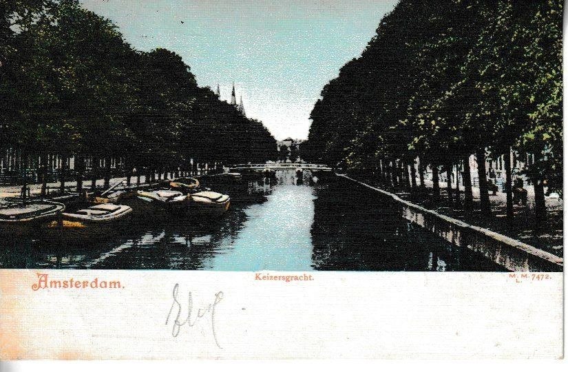 AMSTERDAM - KEIZERSGRACHT, Ophalen of Verzenden, Voor 1920, Gelopen, Noord-Holland