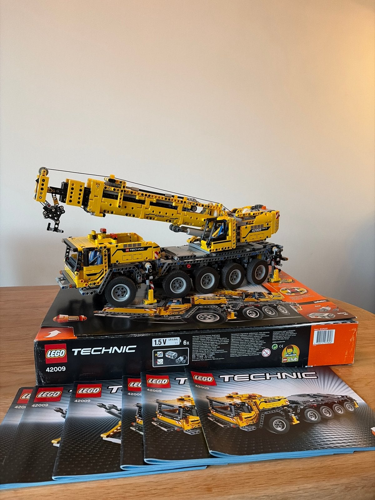 LEGO Technic Mobiele Kraanwagen MK II 42009, Ophalen of Verzenden, Zo goed als nieuw