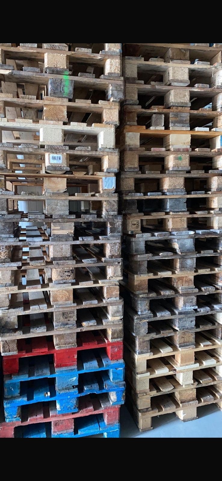 60-70 stuks euro pallets, 100 cm of meer, 60 cm of meer, Overige typen, Minder dan 35 cm