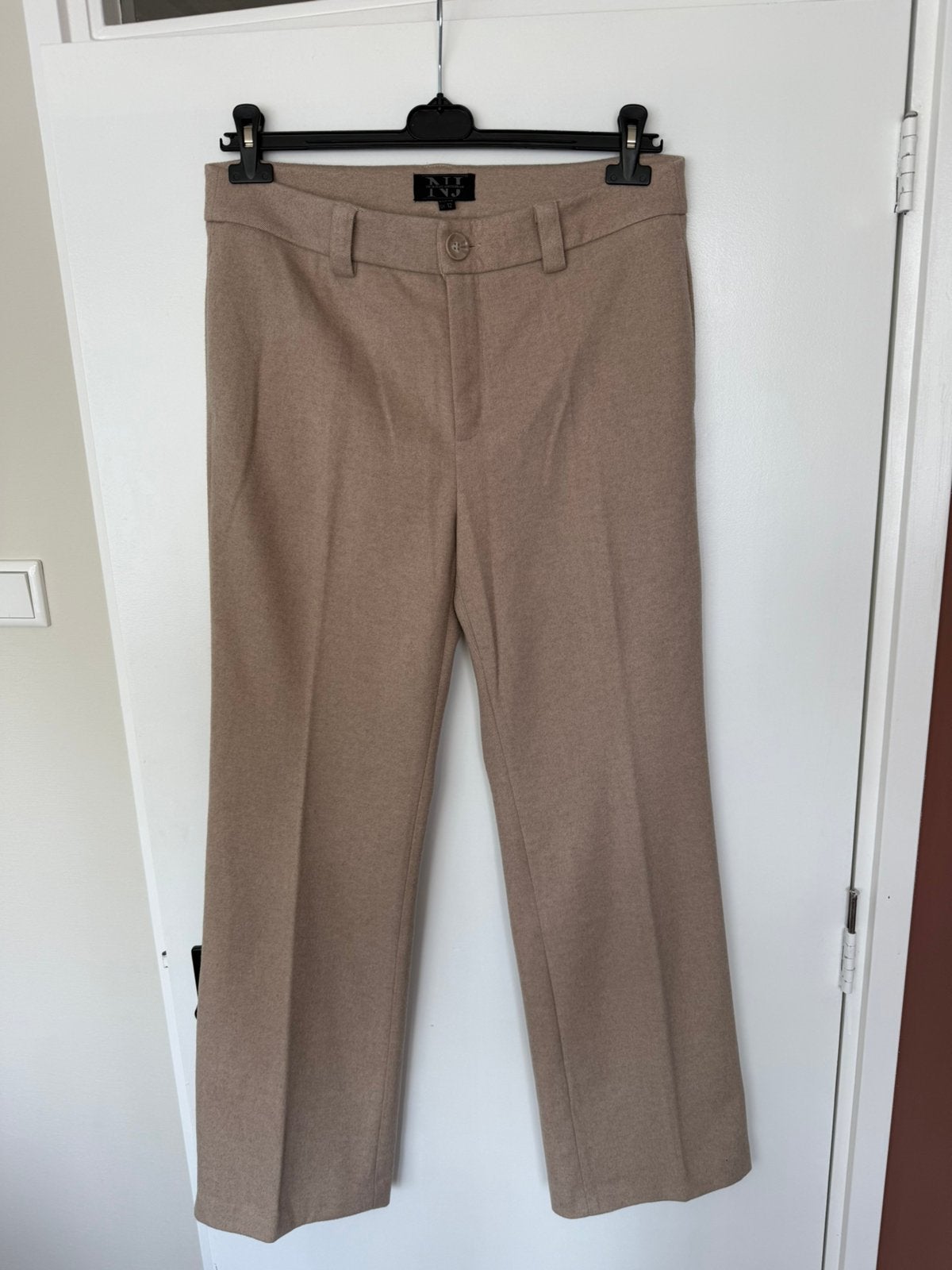 Taupe beige pantalon nickjean maat 42 xl, Beige, Maat 42/44 (L), Ophalen of Verzenden, Zo goed als nieuw
