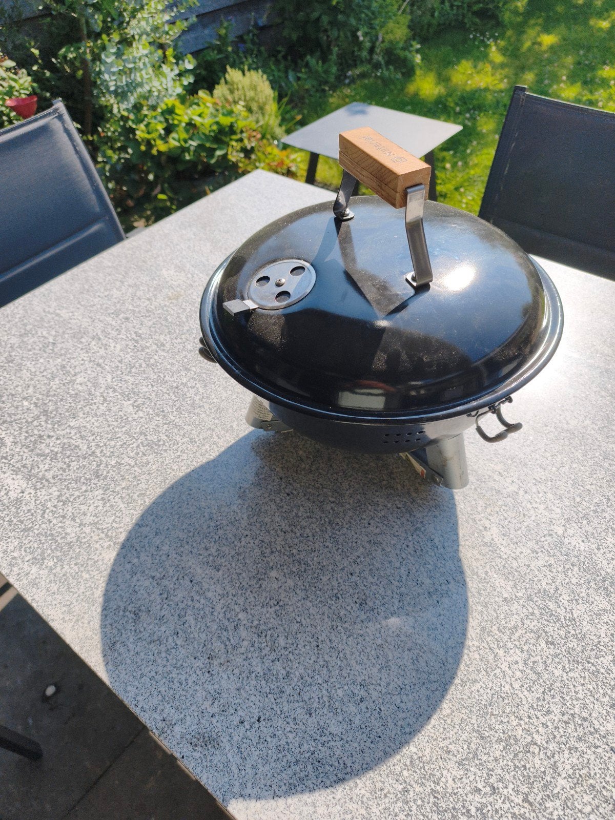 kogel barbecue, Ophalen, Zo goed als nieuw