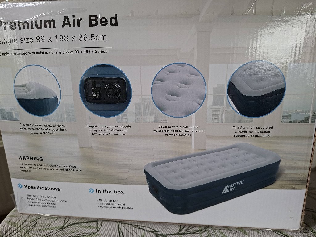 Premiun AirBed Single size, Ophalen, Overige materialen, 100 cm, Eenpersoons