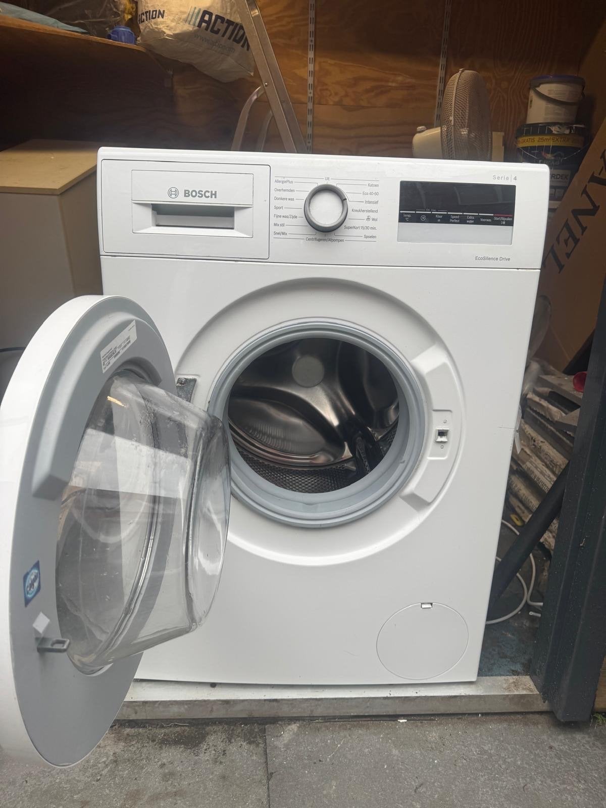 Bosch Serie 4 Wasmachine  moet weg ivm verhuizing, Witgoed en Apparatuur, Ophalen, Gebruikt, 85 tot 90 cm, 1200 tot 1600 toeren