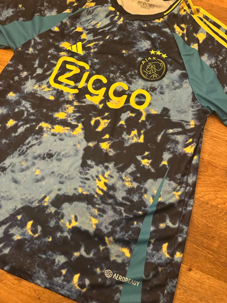 Ajax Adidas shirt maat XL blauw nieuw heren, Maat XL, Ophalen of Verzenden, Nieuw, Shirt