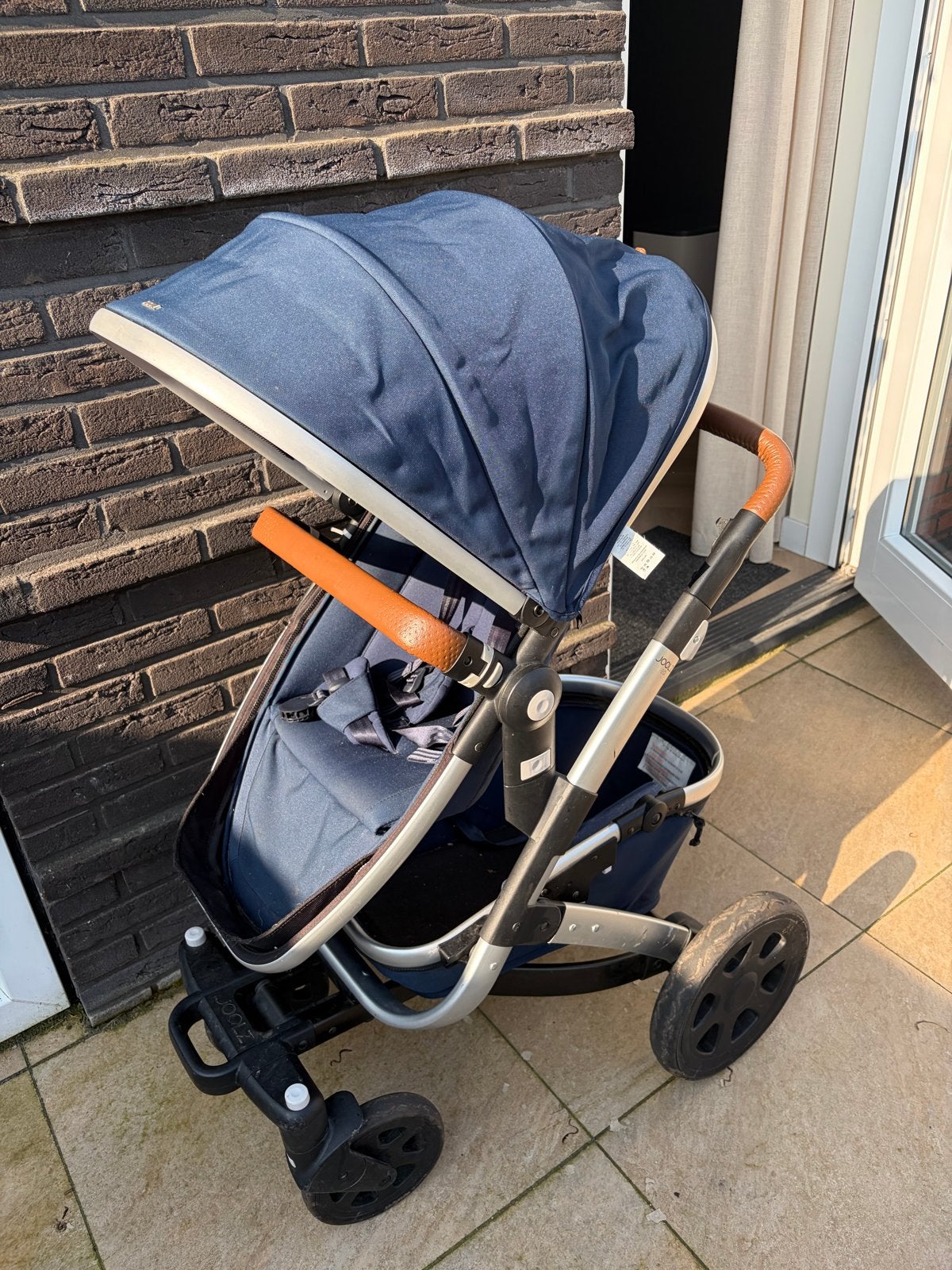 Joolz Geo kinderwagen met extra zonnekap en ligbak, Ophalen, Gebruikt, Kinderwagen, Met reiswieg