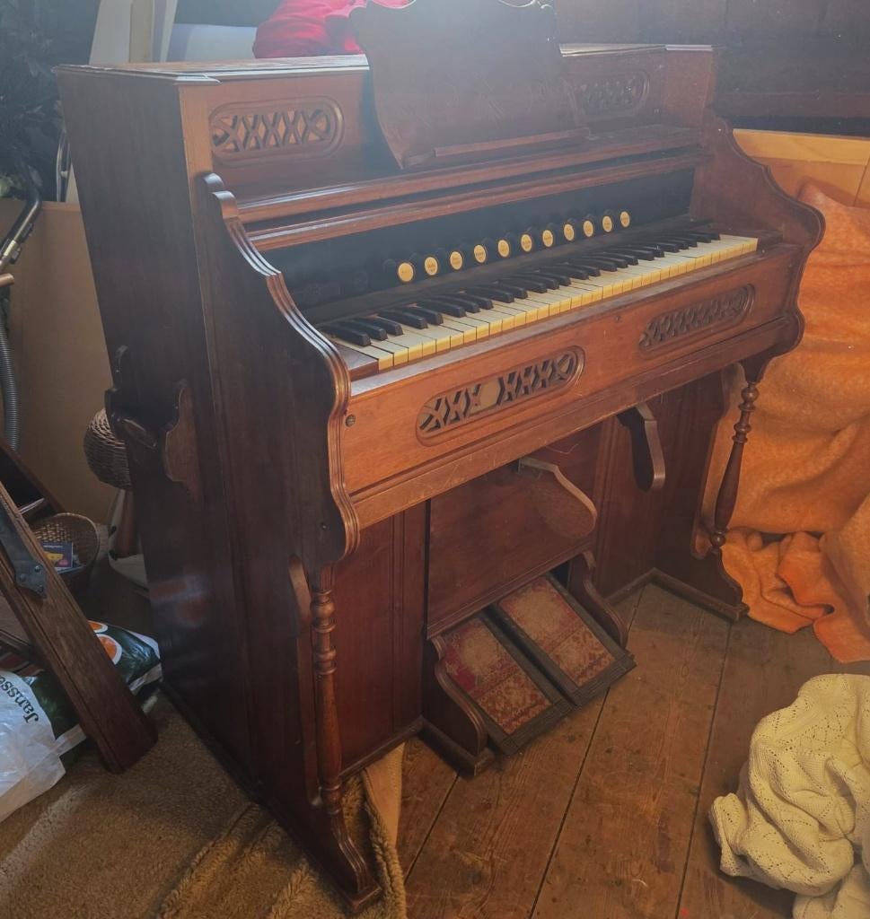 Harmonium, Muziek en Instrumenten, Orgels, Ophalen, Gebruikt, 1 klavier, Harmonium