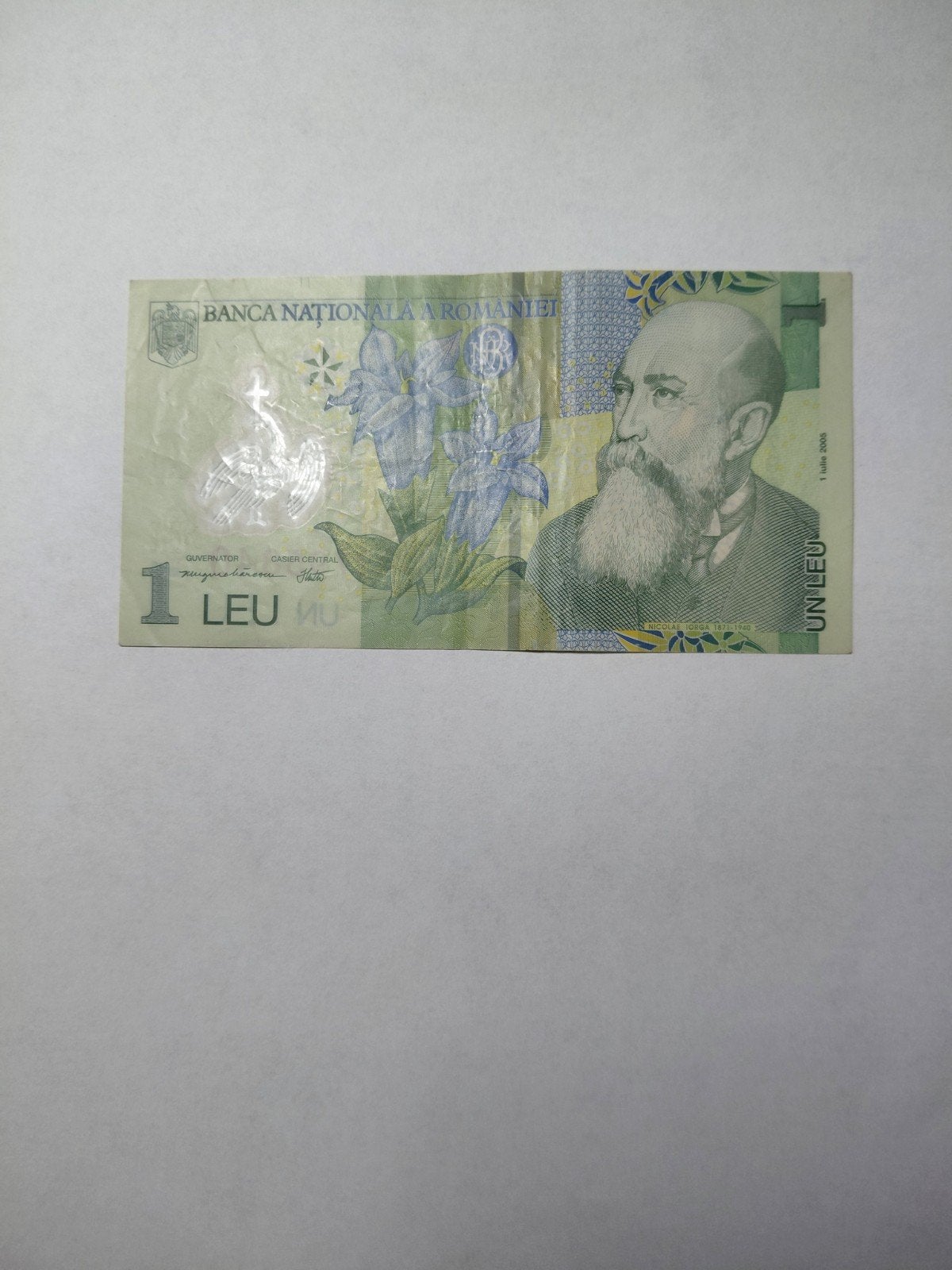 Roemenië 1 leu, Ophalen of Verzenden, Overige landen