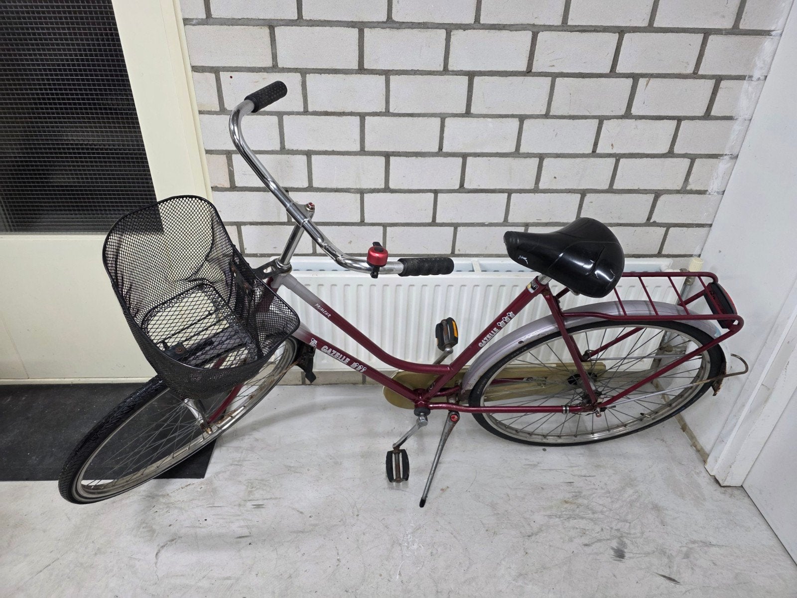 Gazelle primeur  57 cm terugtraprem stadion fiets, Ophalen, Terugtraprem, Gebruikt, 56 cm of meer