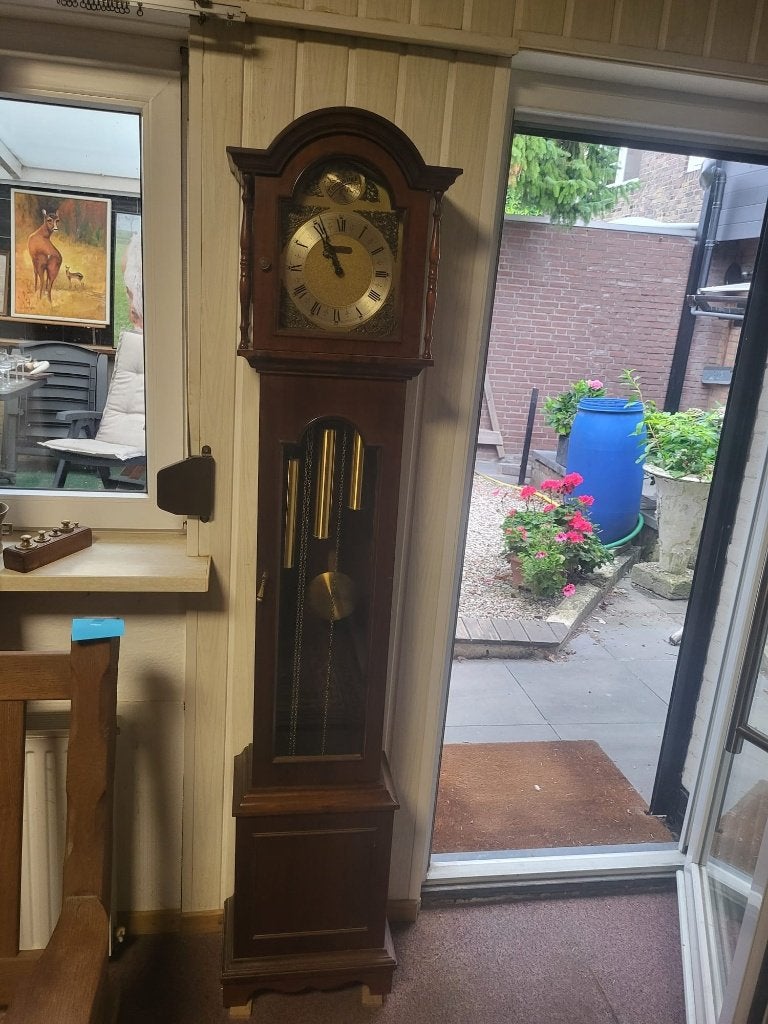Mooie antieke staande klok, Antiek en Kunst, Ophalen