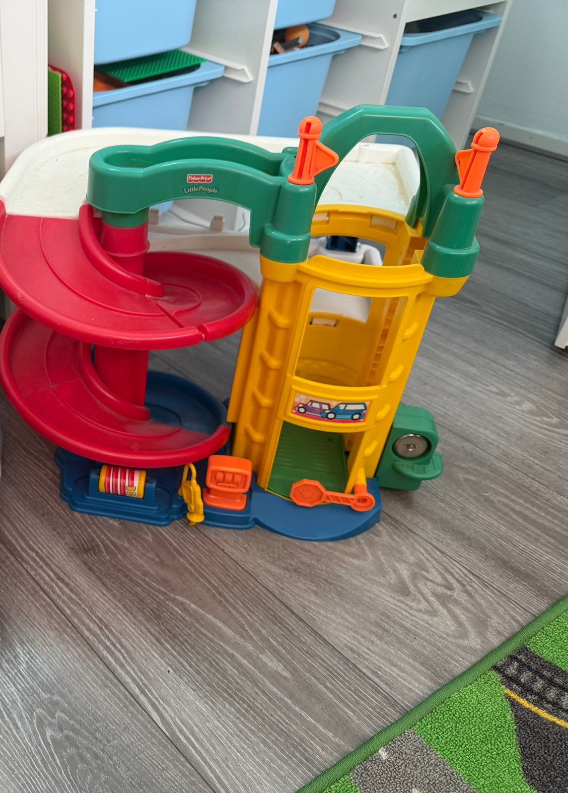 Fisher-Price garage, Ophalen, Gebruikt, Jongen