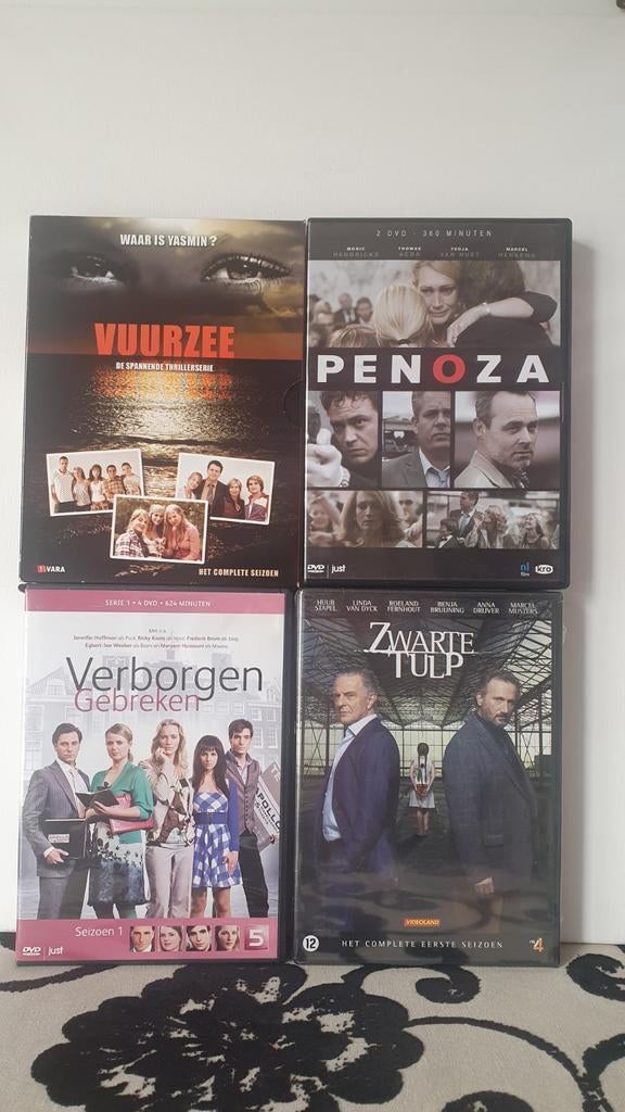 4 DVD Boxsets:oa Vuurzee, Penoza, Verborgen Gebreken: Setpr., Cd's en Dvd's, Gebruikt, Boxset, Drama, Ophalen of Verzenden