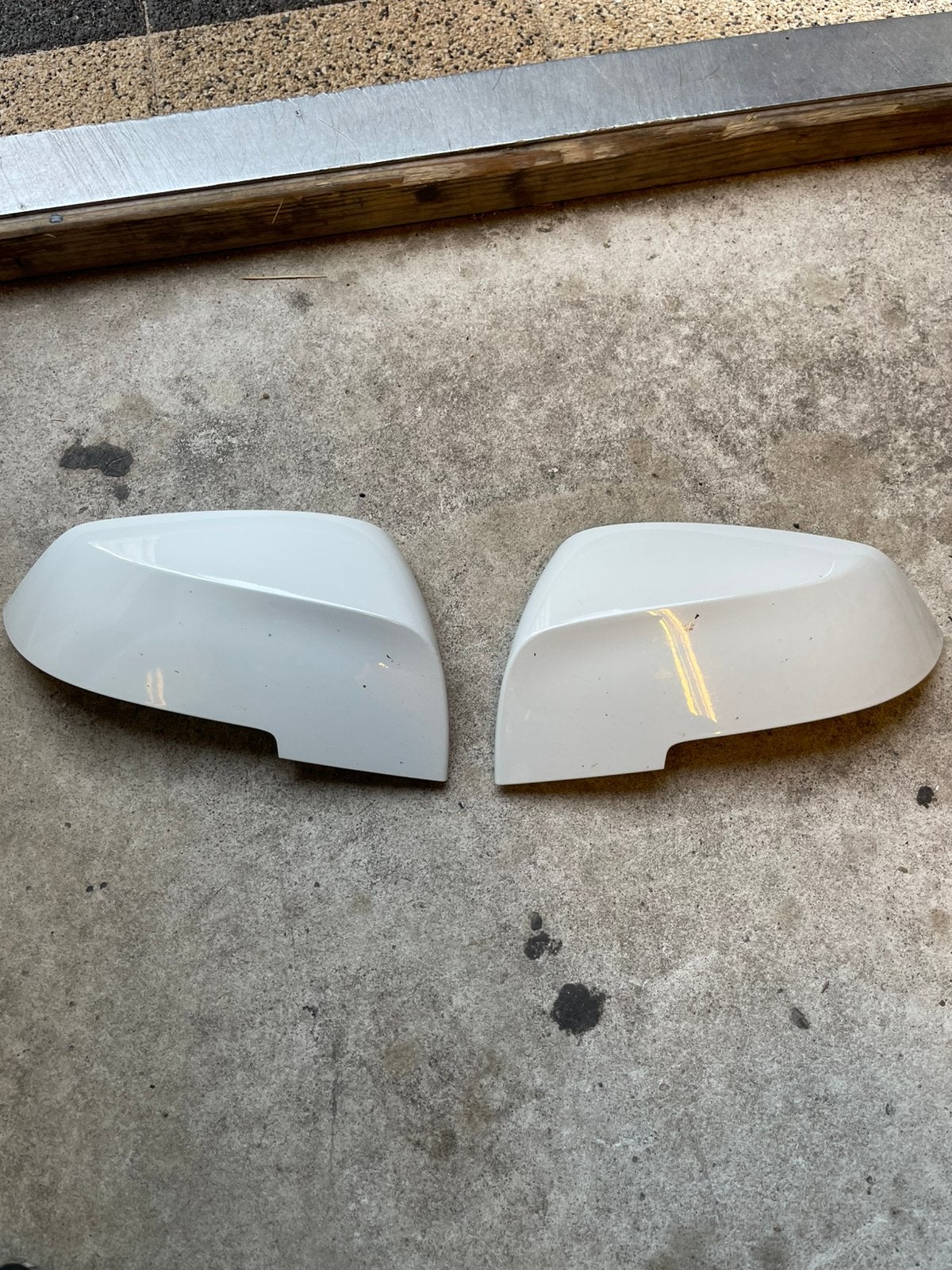 BMW F30/F31 Spiegelkappen set wit, Auto-onderdelen, Ophalen of Verzenden, BMW