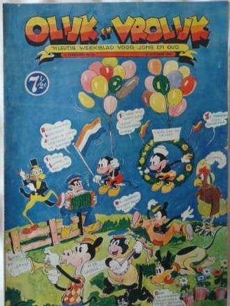 gezocht oud weekblad tijdschrift Olijk en Vrolijk 1936 1937, Boeken, Tijdschriften en Kranten, Ophalen of Verzenden, Gelezen, Overige typen