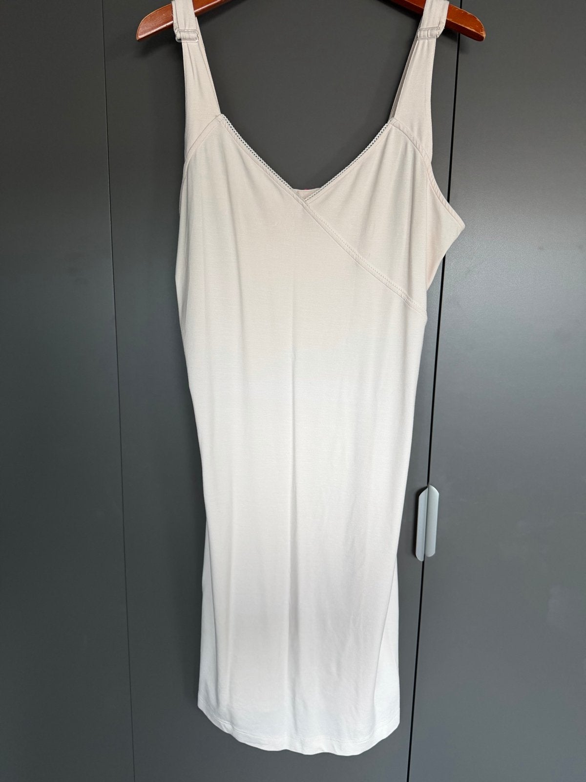 Tante Betsy Slipdress Bamboo-Blush XL (44/46) Nieuw, Verzenden, Beige, Maat 46/48 (XL) of groter, Nieuw