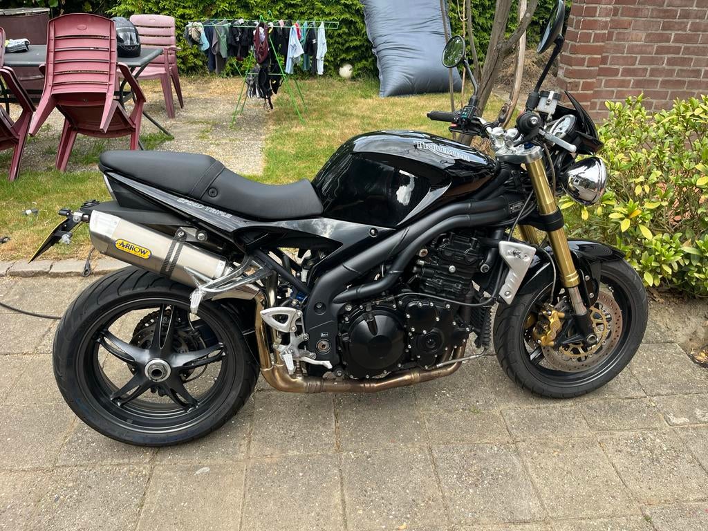 Triumph Speed Triple, Motoren, Sportuitlaat, Motorrijbewijs A, Particulier, Meer dan 35 kW
