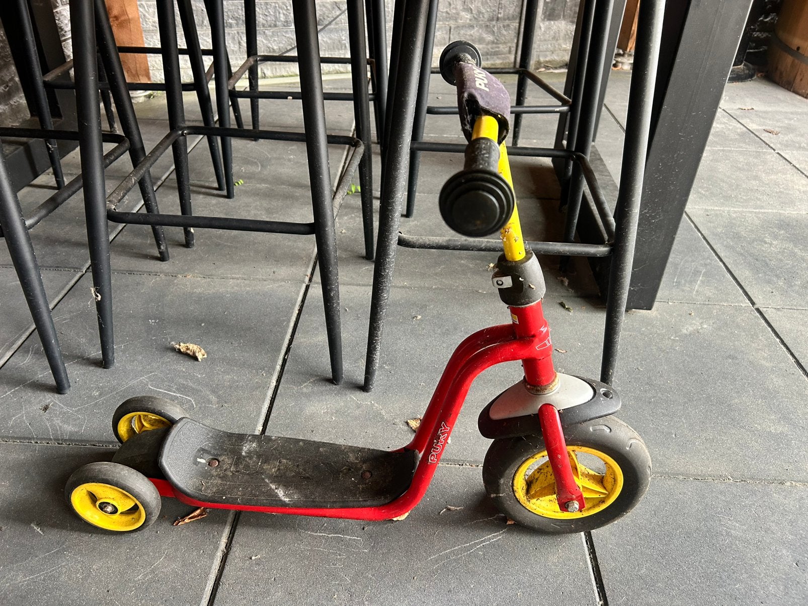 Puky step rood – stevig kinderstepje, Ophalen, Gebruikt, Gewone step
