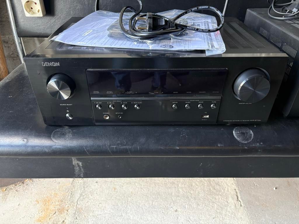 Denon AVR-S770H 7.2-kanaals AV-receiver 8K Ultra HD, Audio, Tv en Foto, Versterkers en Receivers, Ophalen, Denon, Zo goed als nieuw