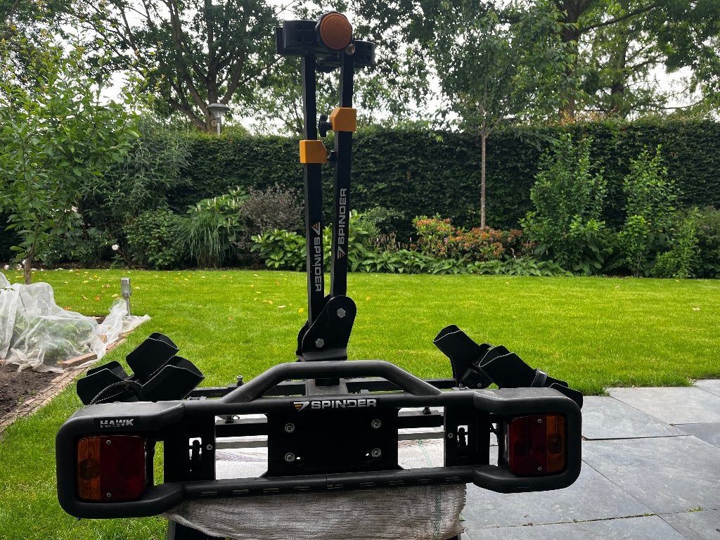 Fietsendrager Spinder Hawk, Ophalen, 2 fietsen, Gebruikt, Trekhaakdrager