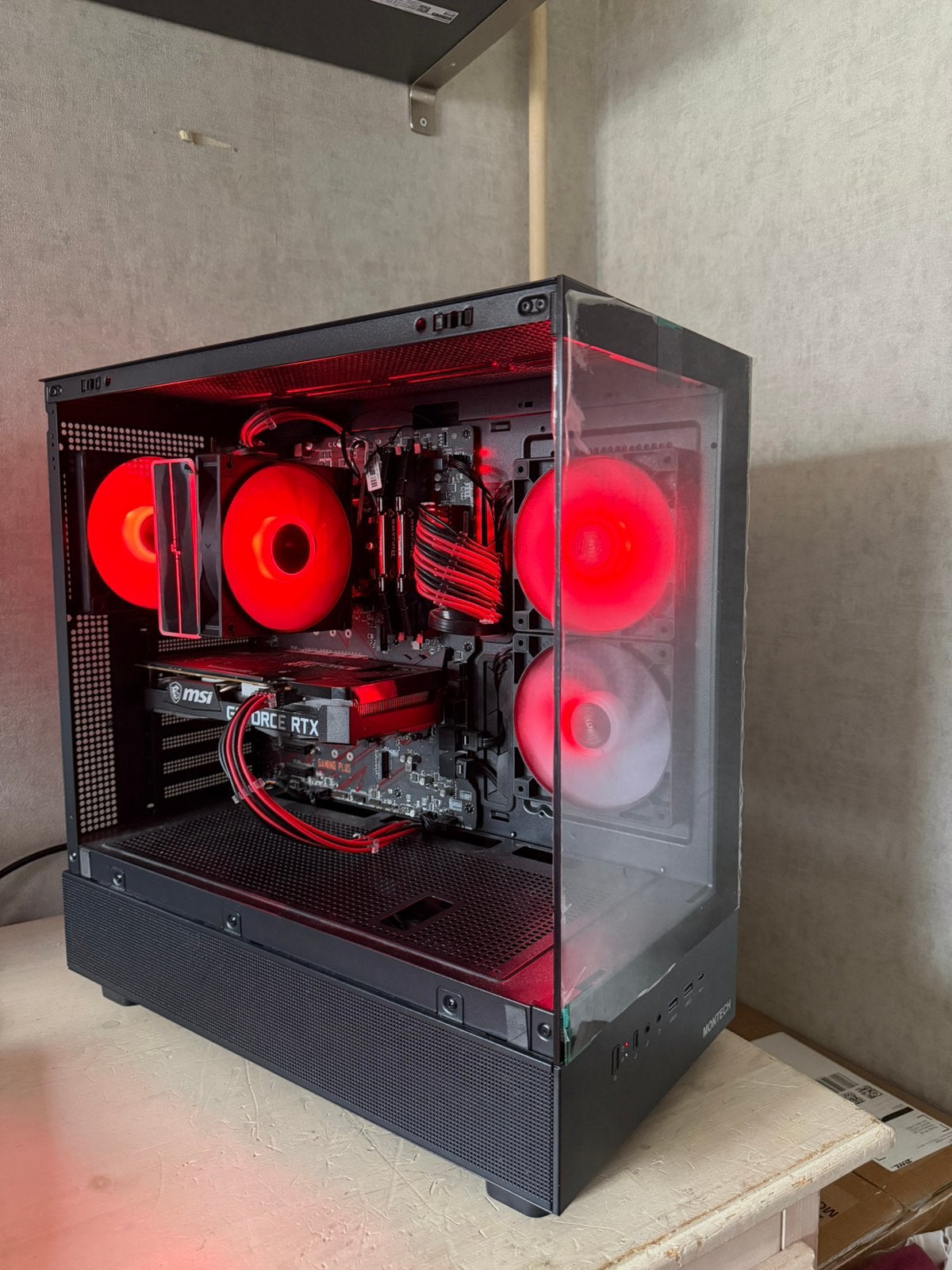 Game pc // i7-9700K // RTX 3060ti  // 16gb RAM // SSD // HDD, Computers en Software, Desktop Pc's, Zelf gebouwde pc, Ophalen of Verzenden