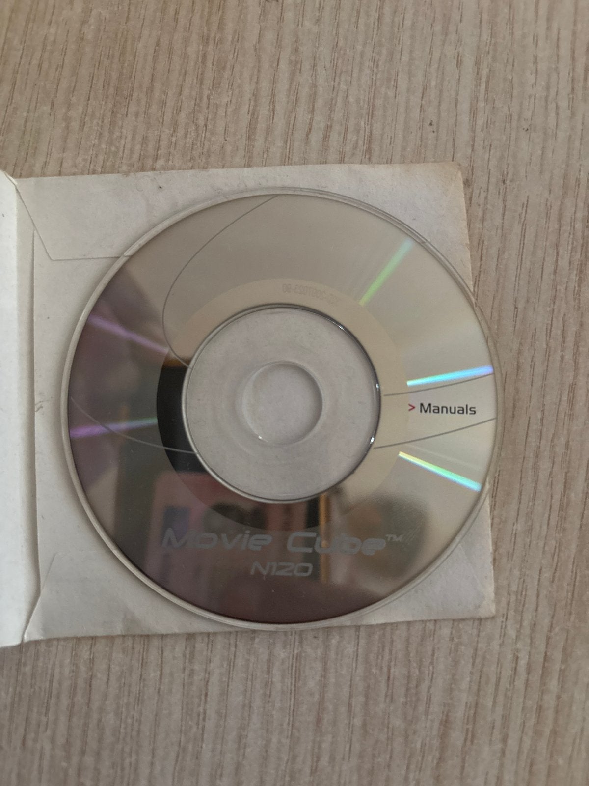 Movie Cube N120 handleidingen CD, Ophalen of Verzenden, Gebruikt, Overige typen