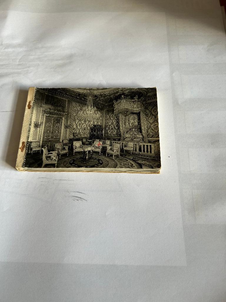Boekje met 27 zwart-wit foto's van Chateau de Fontainebleau, Ophalen of Verzenden, Frankrijk