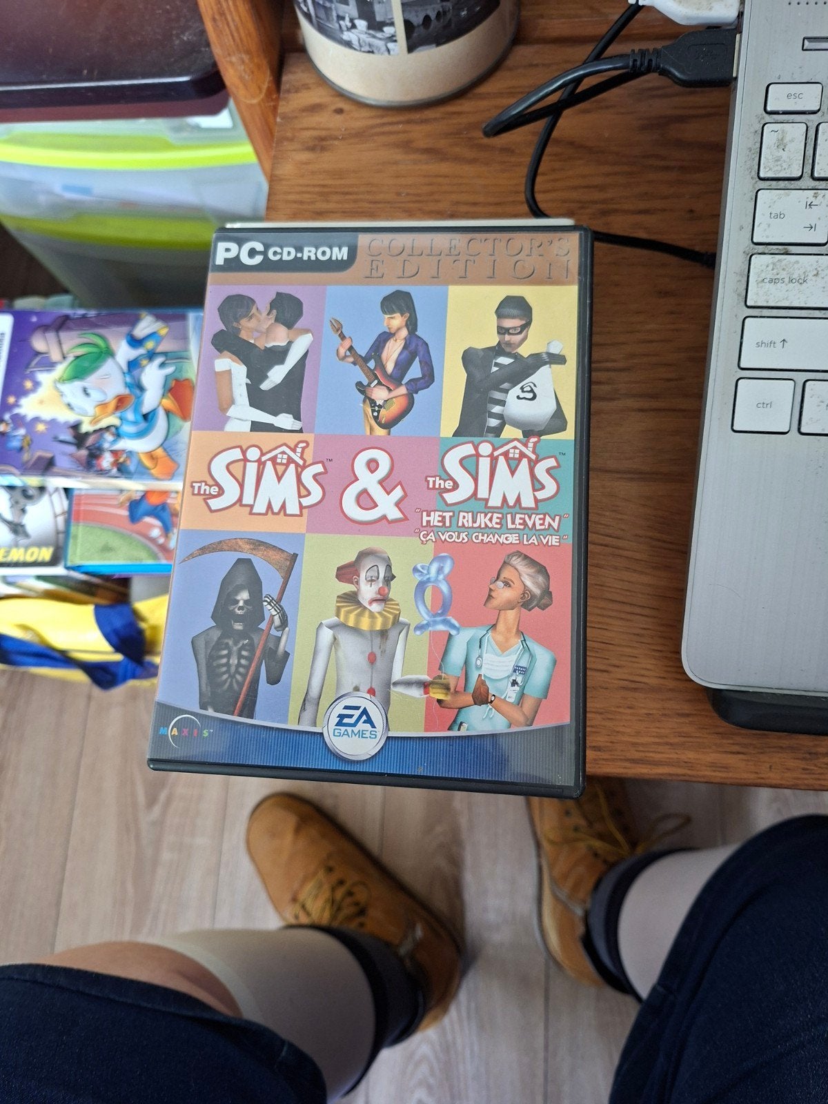 The Sims & The Sims Het Rijke Leven Collector's Edition PC, Spelcomputers en Games, Gebruikt, 1 speler, Ophalen of Verzenden, Vanaf 3 jaar