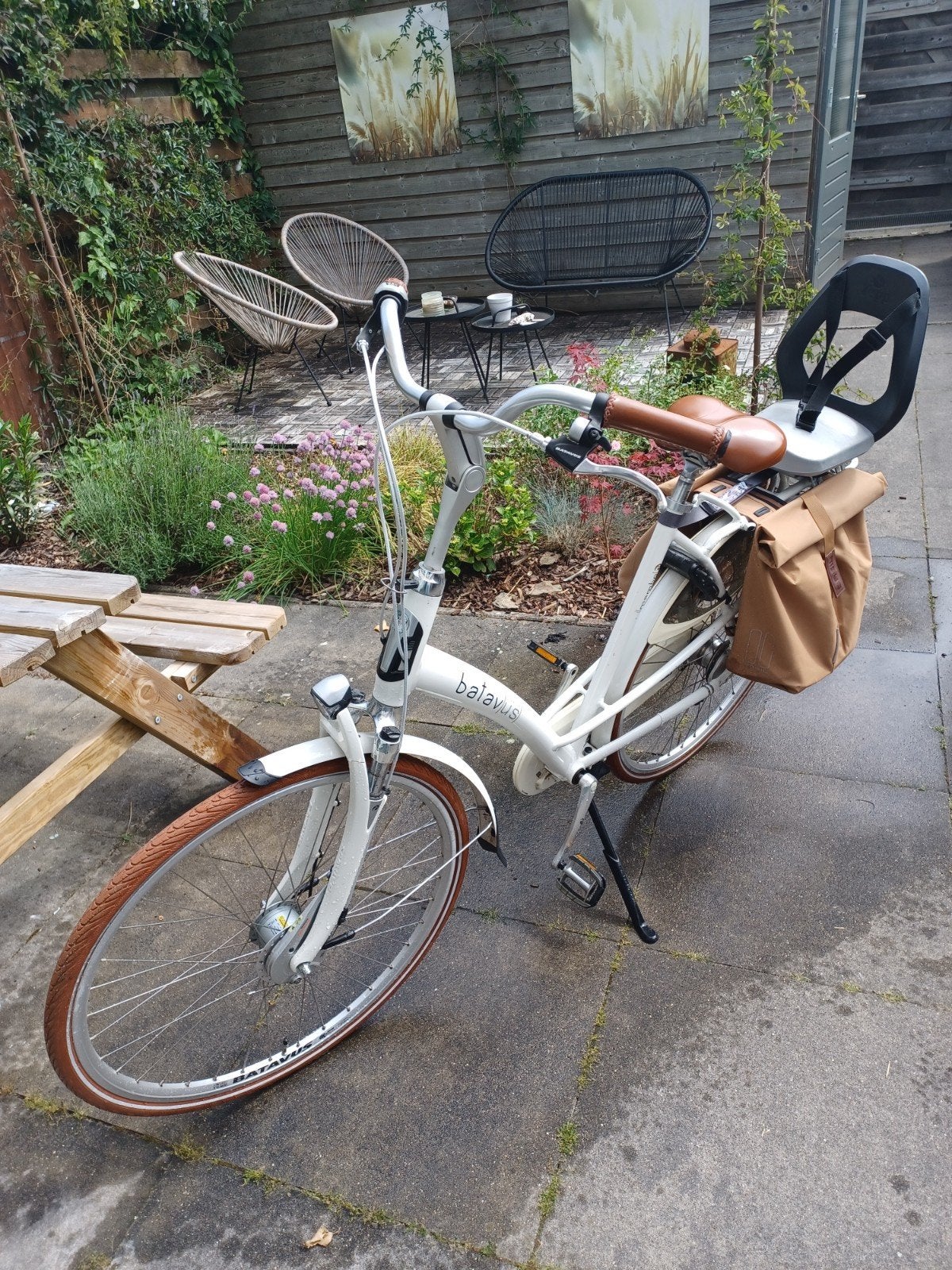 Batavus Mambo Inspire damesfiets 28 inch, Gebruikt, Versnellingen, Batavus, Trommelrem