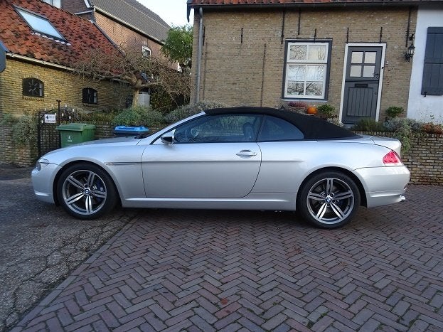 BMW 6-Serie 4.4 CI 645 Cabrio AUT 2005 Grijs, Auto's, BMW, Automaat, Achterwielaandrijving, Cabriolet, 4 stoelen