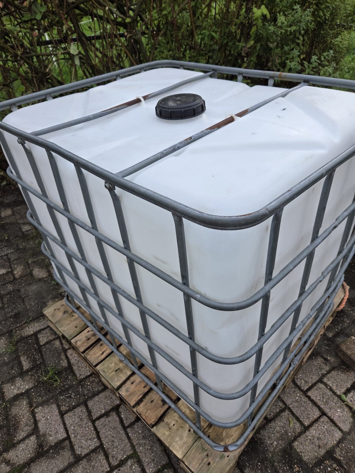 IBC container  drinkbak paarden etc, Ophalen, Gebruikt