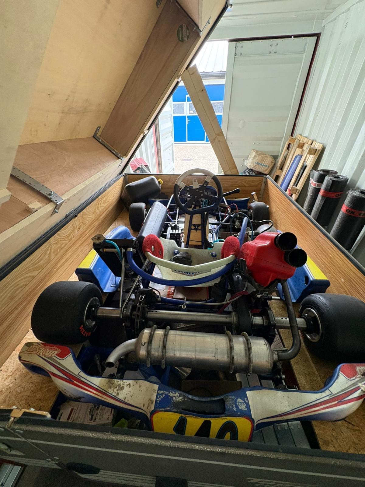 Complete schakelkart hobby set: Yamaha 125cc MS Kart, Ophalen of Verzenden