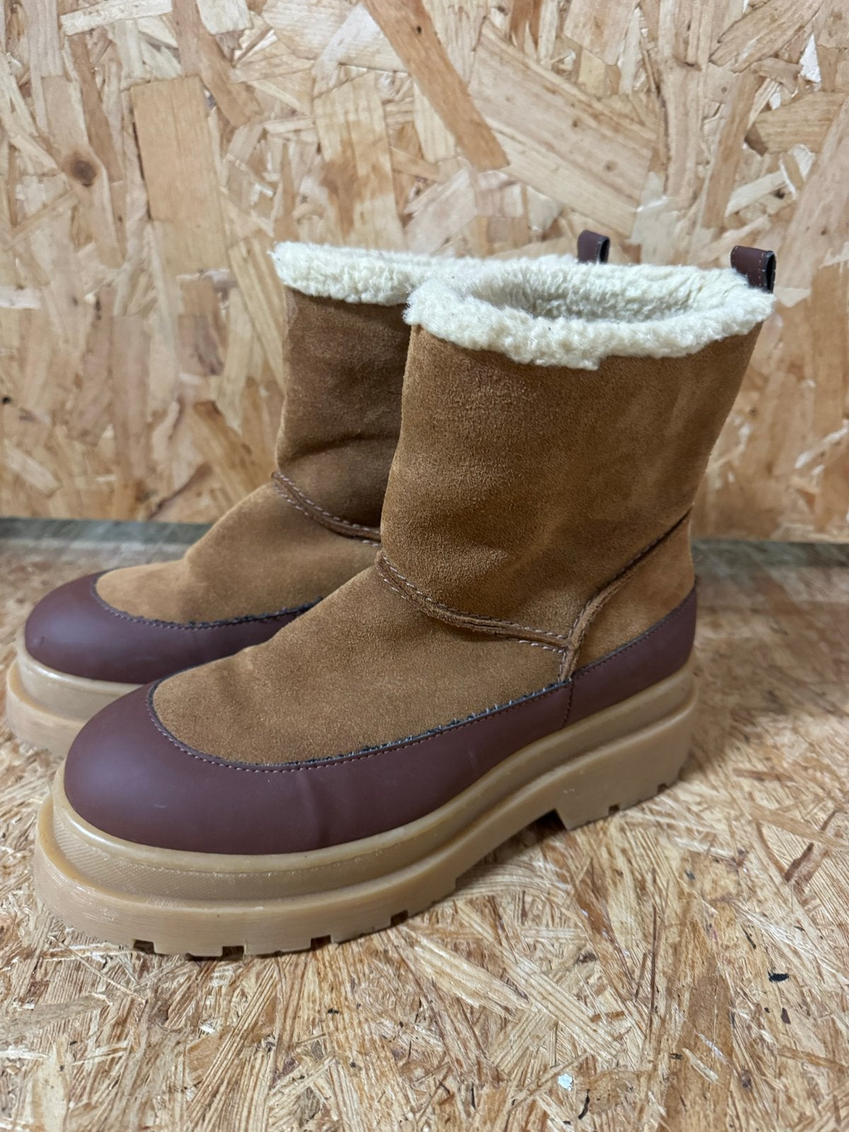 Scotch & Soda Joan snowboots/ gevoerde laarzen - Maat 40, Kleding | Dames, Bruin, Lage of Enkellaarzen, Ophalen of Verzenden, Zo goed als nieuw