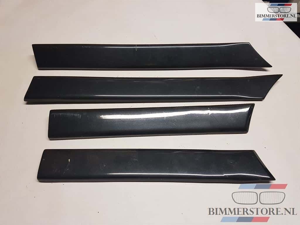 Zwarte deur spatbord lijsten BMW E36 coupe cabrio, Auto-onderdelen, Interieur en Bekleding, Gebruikt, -, -, Ophalen of Verzenden