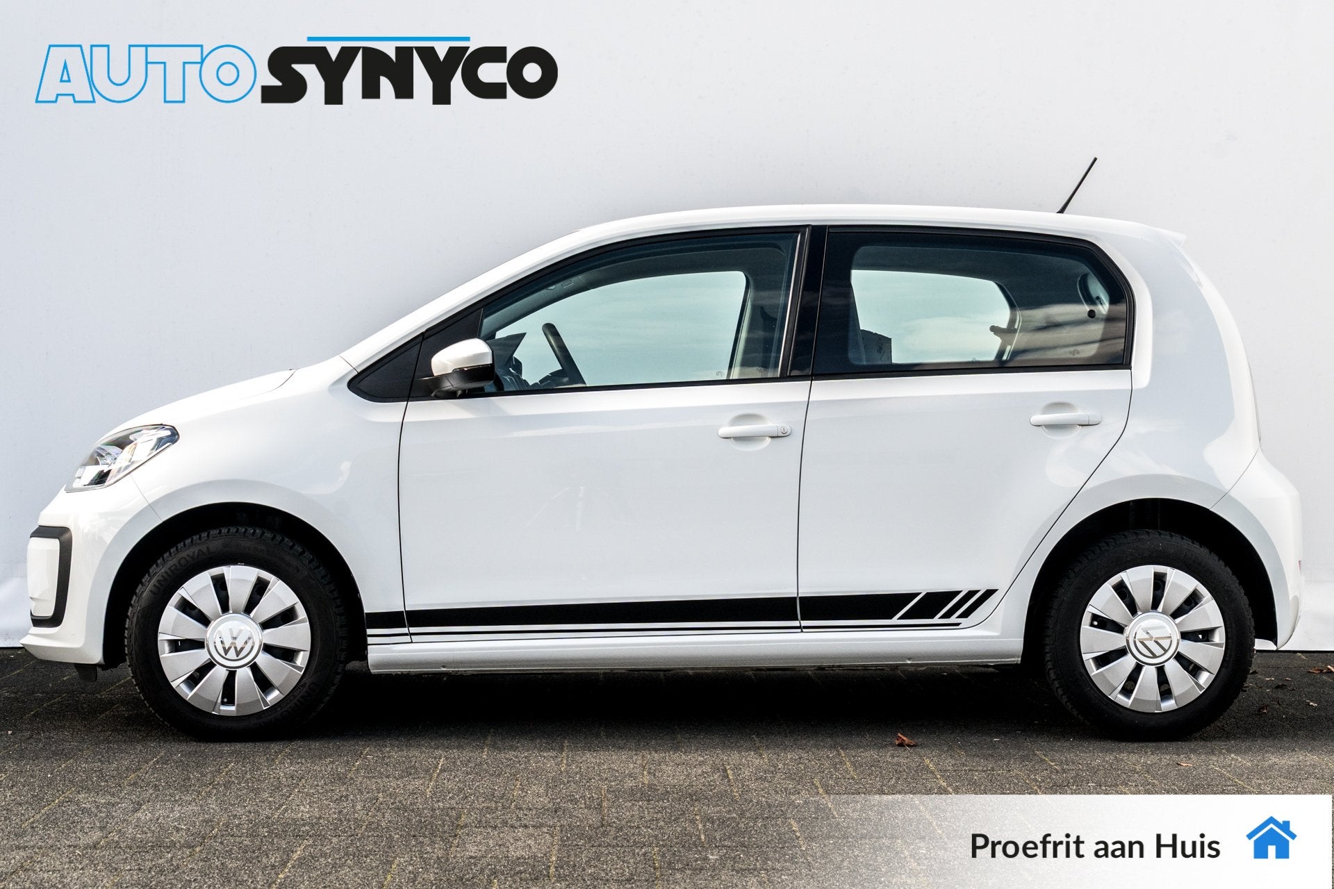 Volkswagen up! 1.0 5 Drs. | 24.625 Km | Org NL | Lane Assist, Voorwielaandrijving, Stof, Gebruikt, Met garantie (alle)