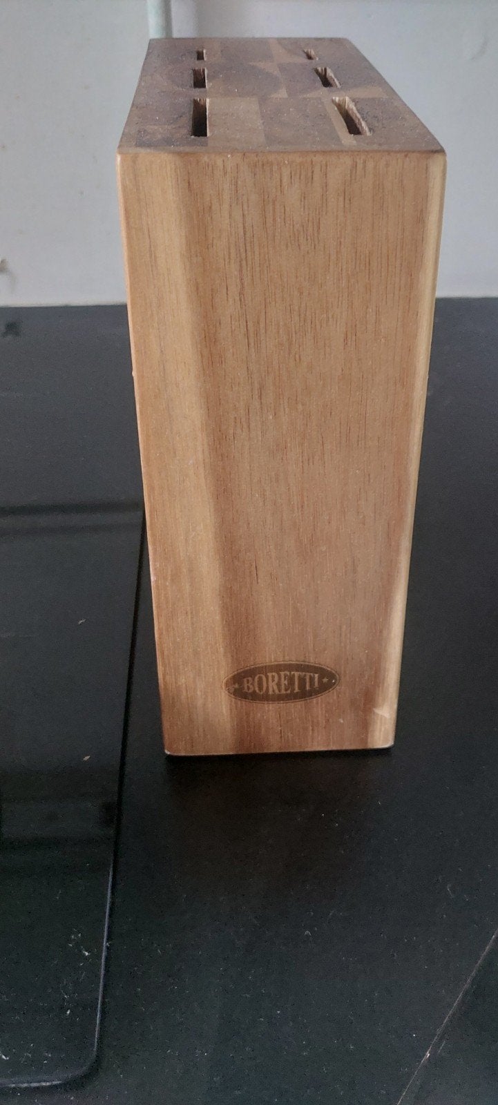 Boretti Houten Messenblok - Gebruikt, Hout, Ophalen of Verzenden, Overige typen, Gebruikt