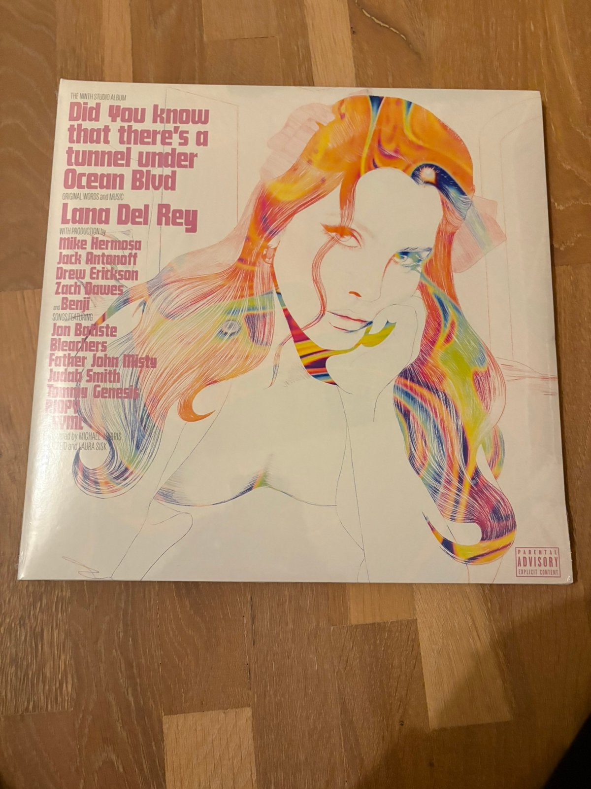 Lana del rey ocean blvd vinyl oranje, LP, Overige formaten, Ophalen of Verzenden, Nieuw in verpakking