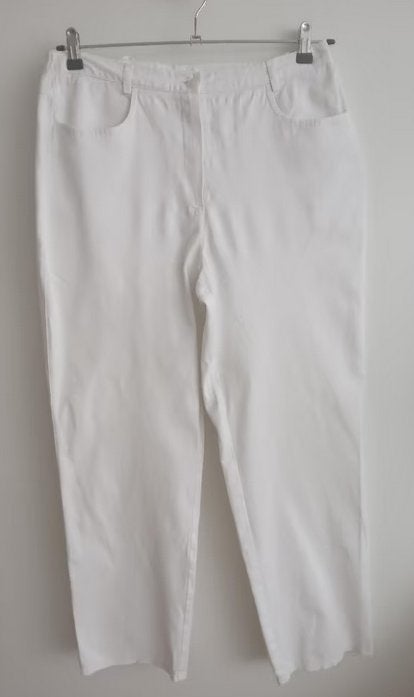Cosma witte jeansbroek, maat 44, Oosterveldweg 15, 7274 DZ, Verzenden, Wit, Maat 42/44 (L)