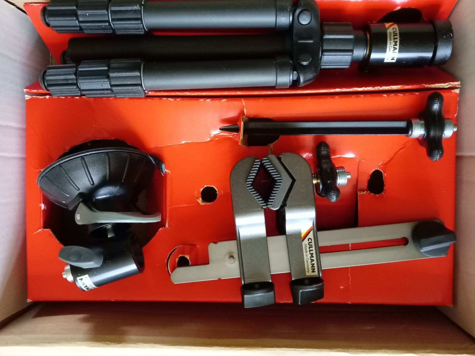 cullmann stativ-system 1001., Cullmann, Zo goed als nieuw, 3-assige stabilisatie, Ophalen of Verzenden