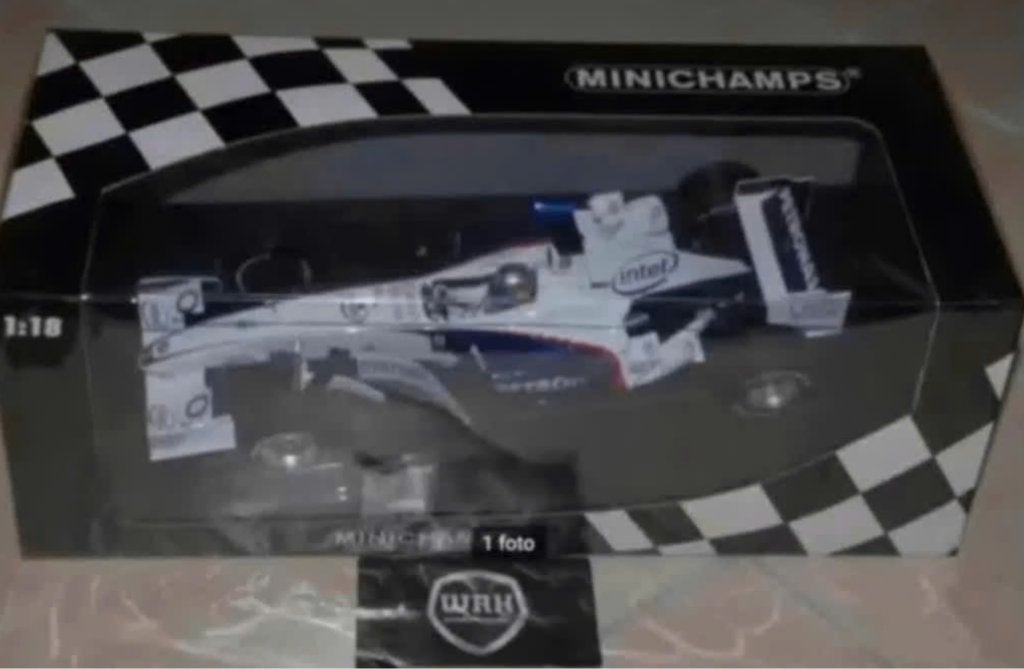 F1 SAUBER C24B Zanardi TEST VALENCIA Minichamps zie info WRH, Verzenden, Zo goed als nieuw, Auto, MiniChamps