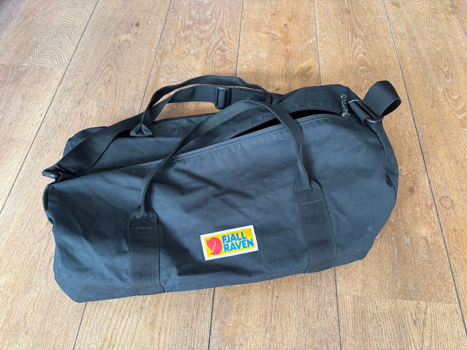 Fjällrävan Duffel Vardag 30, Zwart, Zgan, Verzenden, Zo goed als nieuw