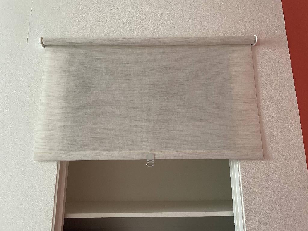 Ikea SANDVEDEL Rolgordijn, beige, 100x195 cm, Huis en Inrichting, Stoffering | Gordijnen en Lamellen, Zo goed als nieuw, Beige