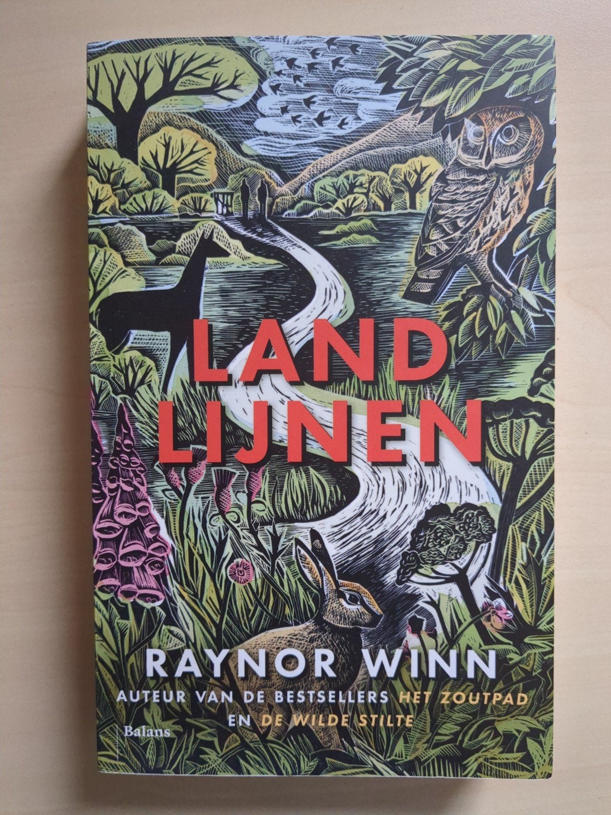 Landlijnen - Raynor Winn (Zo goed als nieuw), Ophalen of Verzenden, Gelezen, Raynor Winn